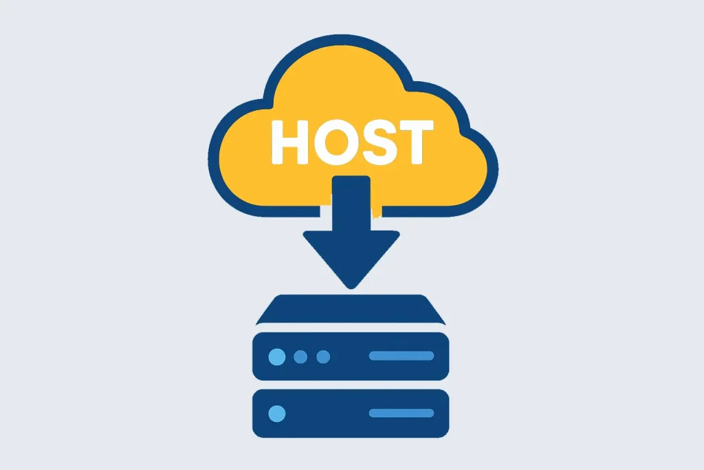 اتصال هاست دانلود به سایت